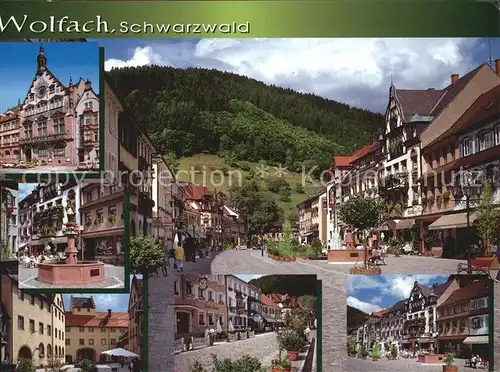 Wolfach Ortsansichten Kat. Wolfach Schwarzwald