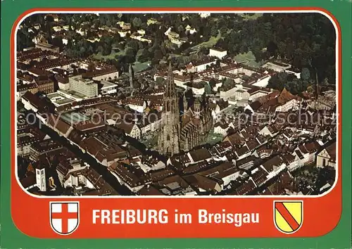 Freiburg Breisgau Luftaufnahme Kat. Freiburg im Breisgau