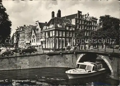 Amsterdam Niederlande Heerengracht  Kat. Amsterdam