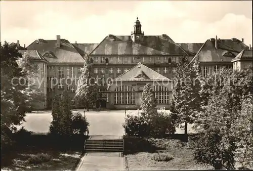 Burgstaedt Sachsen Ernst Schneller Schule  Kat. Burgstaedt