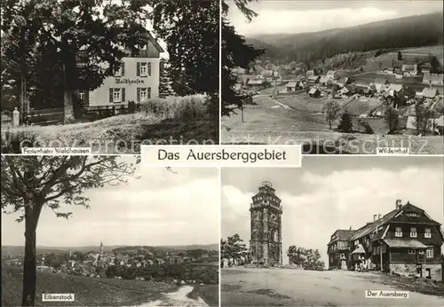 Auersberg Wildenthal Ferienheim Waldhausen Eibenstock  Kat. Eibenstock