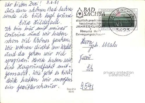 Bad Sachsa Harz Fliegeraufnahme Im Kurpark Schmelzteich Kat. Bad Sachsa