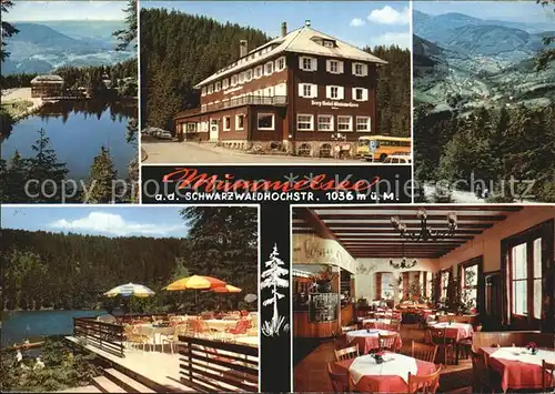 Seebach Ottenhoefen Schwarzwald Mummelsee Teilansicht Gasthaus  Kat. Ottenhoefen im Schwarzwald