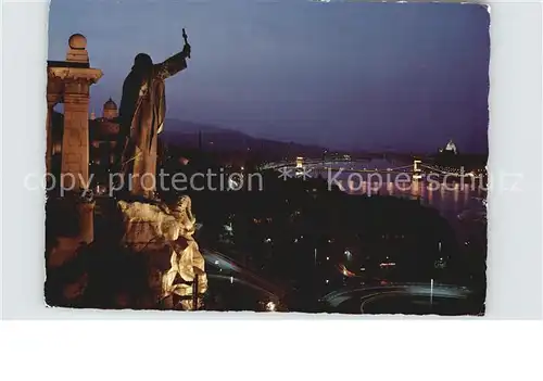 Budapest Sankt Gellert Denkmal  Kat. Budapest