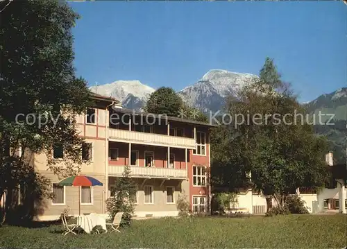 Berchtesgaden Sanatorium Malterlehen Alpenblick Kat. Berchtesgaden