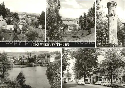 Ilmenau Thueringen Roda Turm Kickelhahn Lindenstrasse  Kat. Ilmenau