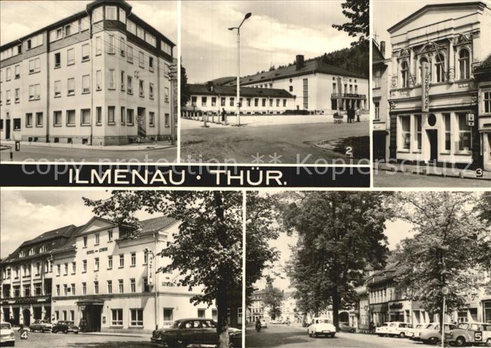 Ilmenau Thueringen Hotel Haus Des Handwerks Hotel Zum Loewen Kat Ilmenau Nr Kv04789 Oldthing Ansichtskarten Thuringen