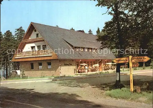 Friedrichroda Heuberghaus Rennsteig  Kat. Friedrichroda