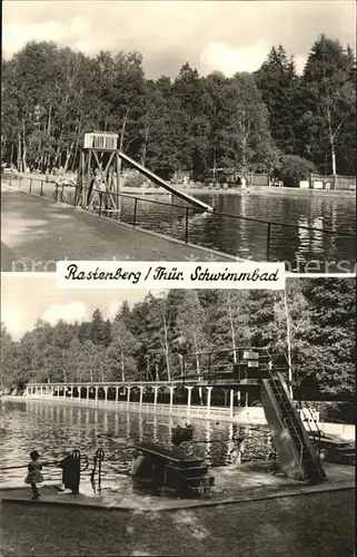 Rastenberg Schwimmbad  Kat. Rastenberg
