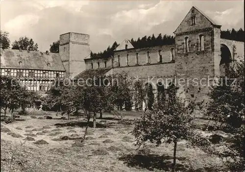 Paulinzella Klosterruine  Kat. Rottenbach Thueringen