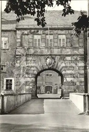 Freiberg Sachsen Schlossportal  Kat. Freiberg