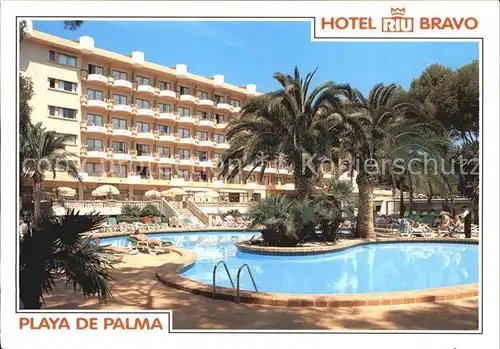 Playa de Palma Mallorca Hotel Riu Bravo  Kat. Spanien