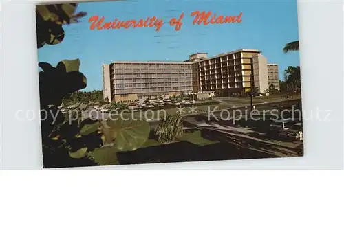Miami Florida University New Residence Hall for Women Kat. Miami