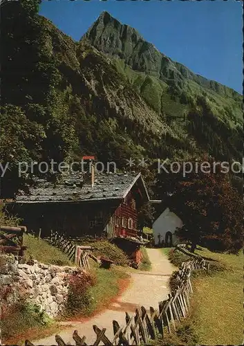 Gerstruben mit Hoefats Kat. Oberstdorf