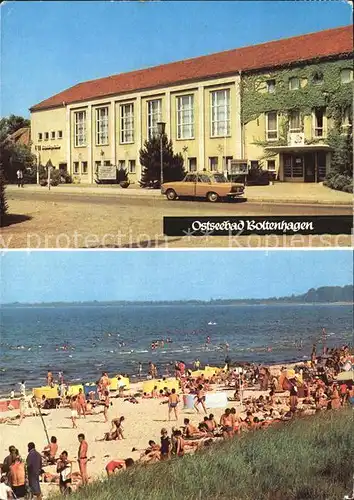 Boltenhagen Ostseebad FDGB Ferienheim Fritz Reuter Strand Kat. Ostseebad Boltenhagen