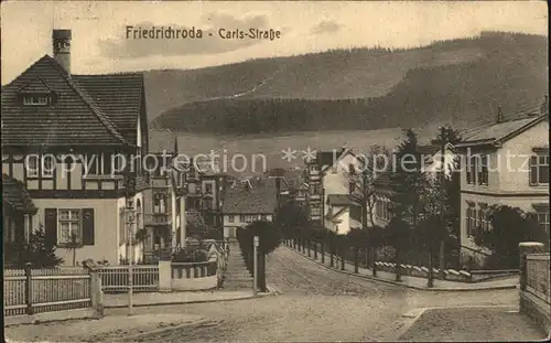 Friedrichroda Carls Strasse Kat. Friedrichroda