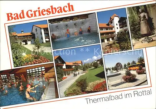 Bad Griesbach Rottal Thermalbad Teilansichten Kat. Bad Griesbach i.Rottal