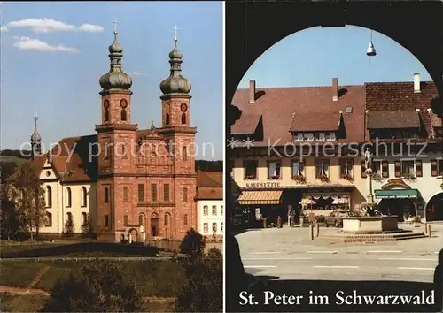 St Peter Schwarzwald Ehem Klosterkirche Bertoldsplatz Kat. St. Peter