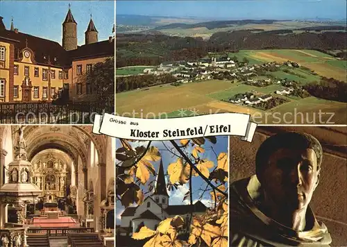 Eifel Region Kloster Steinfels Kirche Inneres Fliegeraufnahme