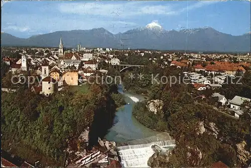 Kranj Krainburg Panorama Kat. Kranj