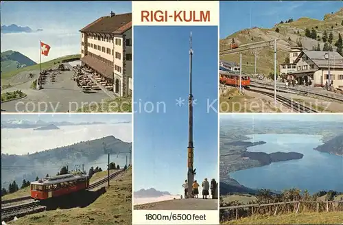 Rigi Kulm Bergbahn Kat. Rigi Kulm