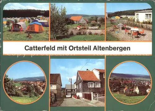 Catterfeld Campingplatz Paulfeld Altenbergen Parkanlage Kat. Leinatal