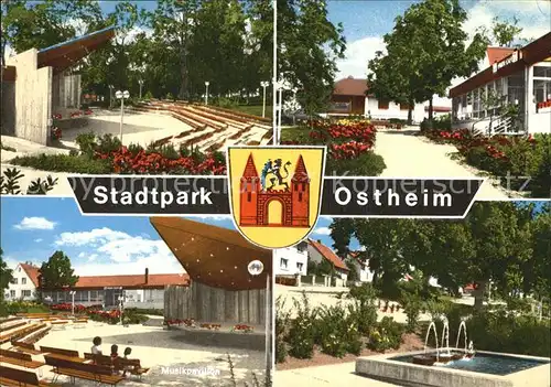 Ostheim Rhoen Stadtpark Kat. Ostheim v.d.Rhoen