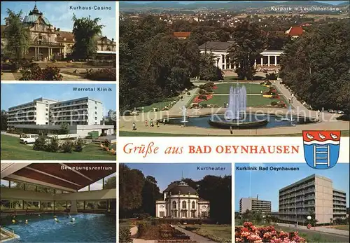Bad Oeynhausen Werretal Klinik Kurtheater Kurhaus Casino Kat. Bad Oeynhausen