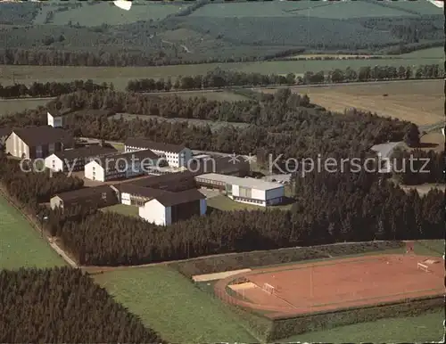 Vossenack Franziskus Gymnasium Fliegeraufnahme Kat. Huertgenwald