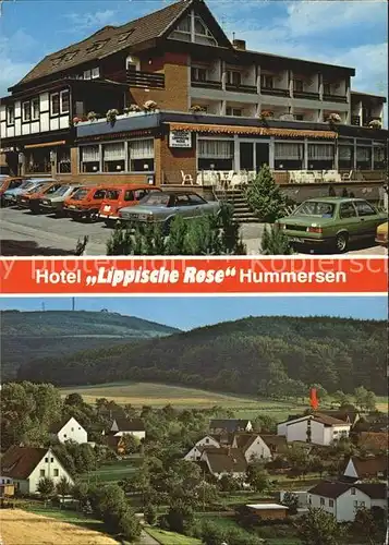 Hummersen Hotel Restaurant Lippische Rose  Kat. Luegde