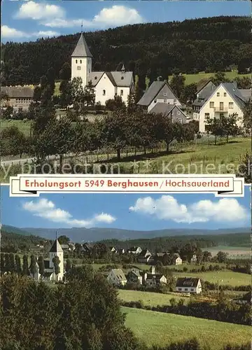 Schmallenberg Gasthof Pension Haus Buerger Teilansicht  Kat. Schmallenberg