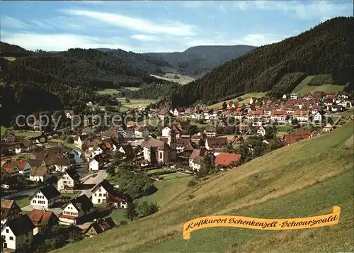 Schenkenzell Panorama Luftkurort Kat. Schenkenzell Schwarzwald