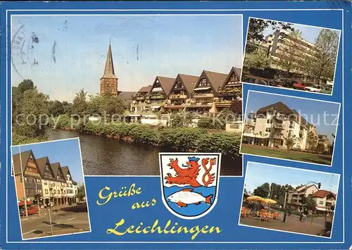 Leichlingen Rheinland Teilansichten Kat. Leichlingen (Rheinland)