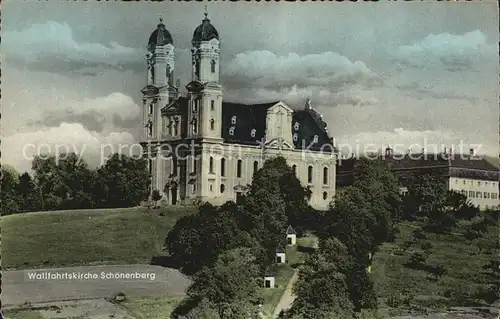 Ellwangen Jagst Wallfahrtskirche Schoenenberg / Ellwangen (Jagst) /Ostalbkreis LKR