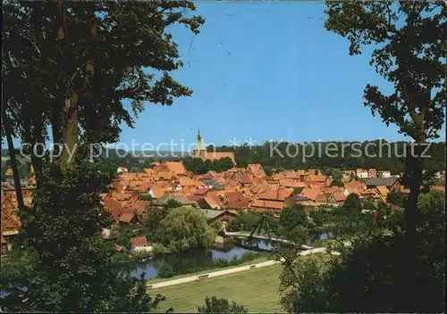 Moelln Lauenburg Panorama Kat. Moelln