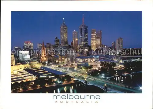 Melbourne Victoria Panorama Kat. Melbourne