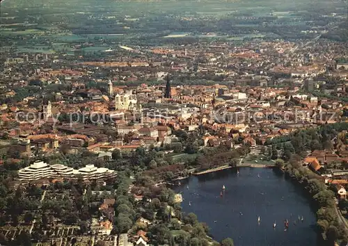 Muenster Westfalen Fliegeraufnahme Kat. Muenster