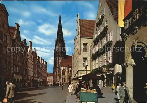 Muenster Westfalen Prinzipalmarkt Kat. Muenster