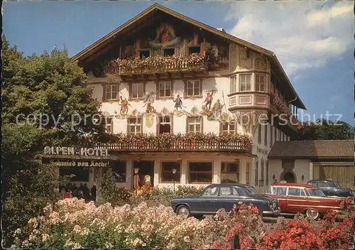 Kochel See Alpenhotel Schmied vom See Kat. Kochel a.See