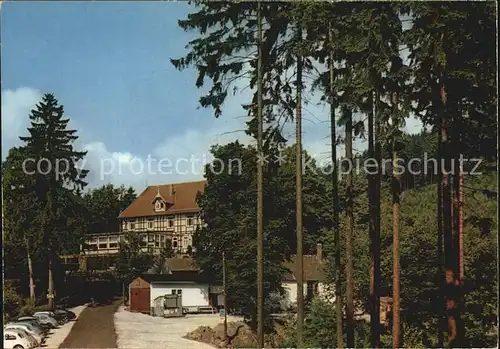 Bad Sachsa Harz Berghotel zum Katzenstein Kat. Bad Sachsa