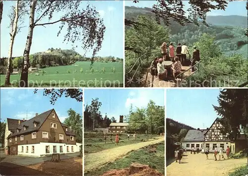 Augustusburg Rund um das Sternmuehlental Kat. Augustusburg