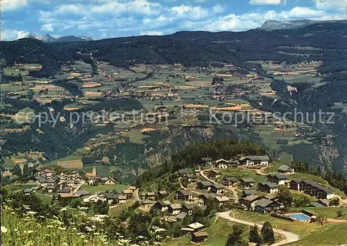 Steinegg Karneid Suedtirol Fliegeraufnahme Collepietra Kat. 