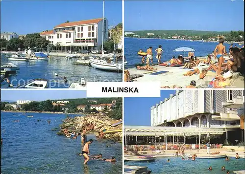 Malinska Krk Strand Hafen Hotel