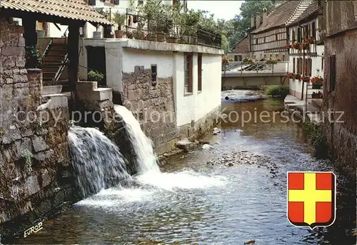 Andlau Partie am Bach Kat. Andlau