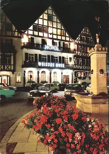 Bad Orb Marktplatz Brunnen Hotel Weisses Ross Kat. Bad Orb