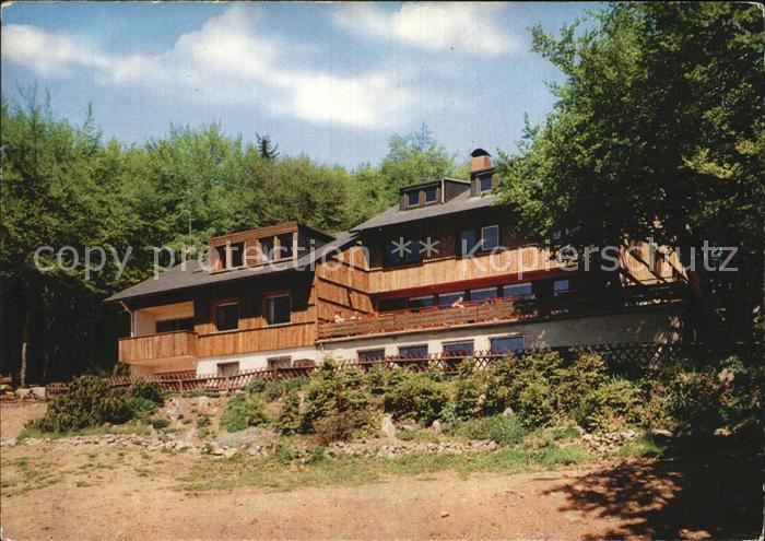 Bischofsheim Rhoen Bergwanderhuette Neustaedter Haus Am Kaeuling