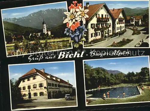 Bichl Bad Toelz Teilansichten Hotel Schwimmbad Kat. Bichl