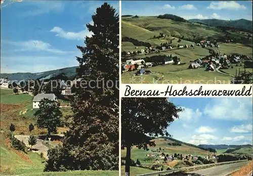 Bernau Schwarzwald Teilansicht Panorama Kat. Bernau im Schwarzwald