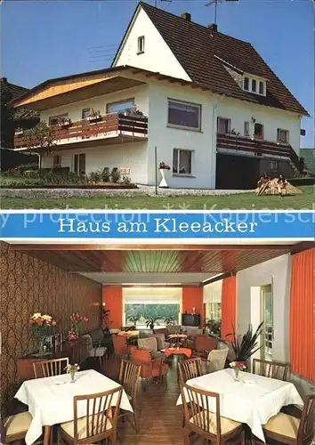 Liesen Pension Haus am Kleeacker Gaststube Kat. Hallenberg
