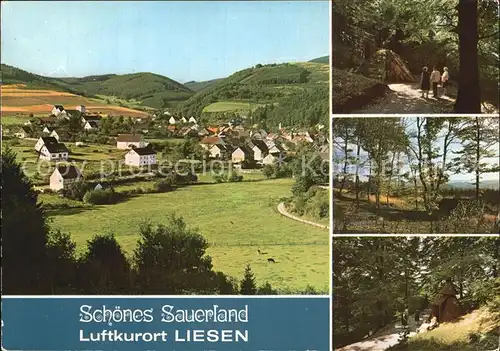 Liesen Panorama Teilansichten Kat. Hallenberg